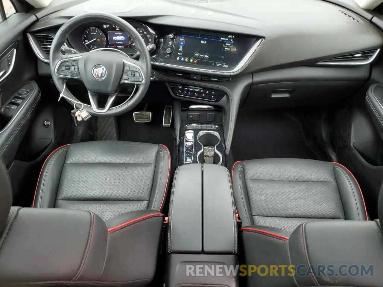 8 fotografías del automóvil dañado LRBFZPR47ND165332 BUICK ENVISION 2022