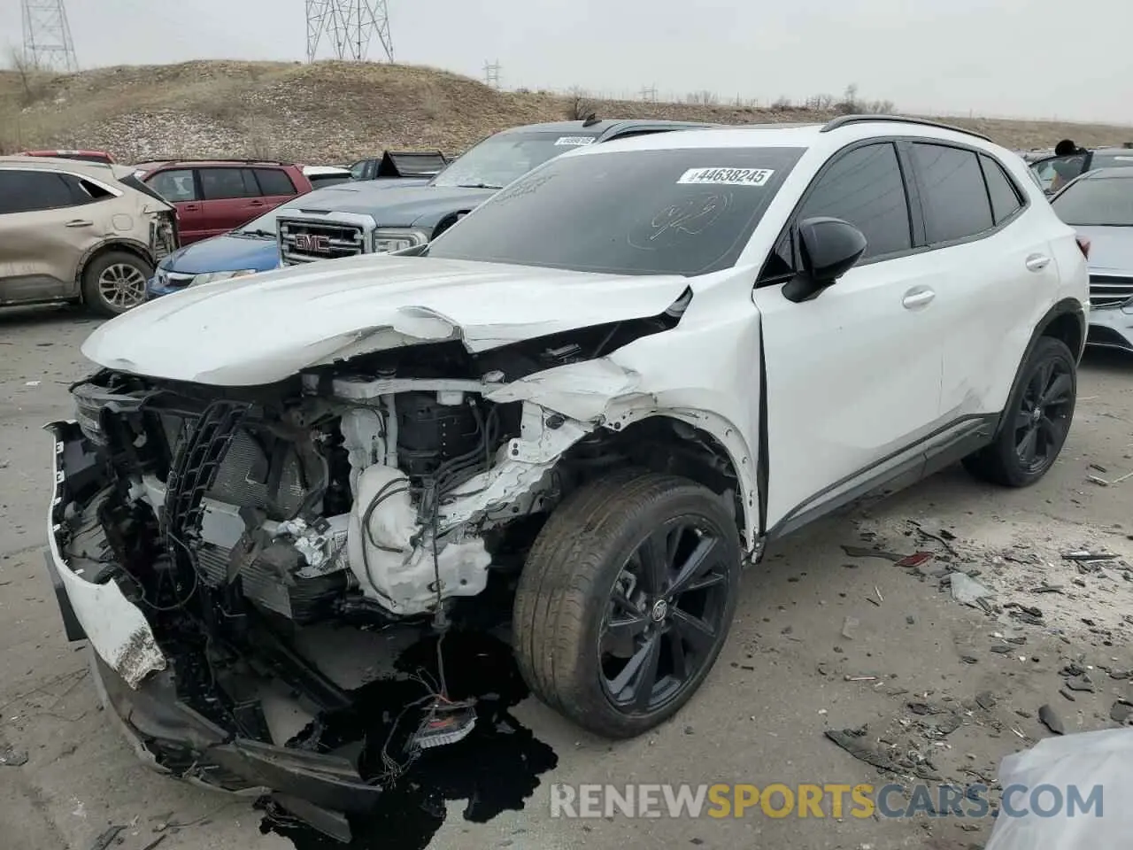 1 fotografías del automóvil dañado LRBFZPR4XND110227 BUICK ENVISION 2022