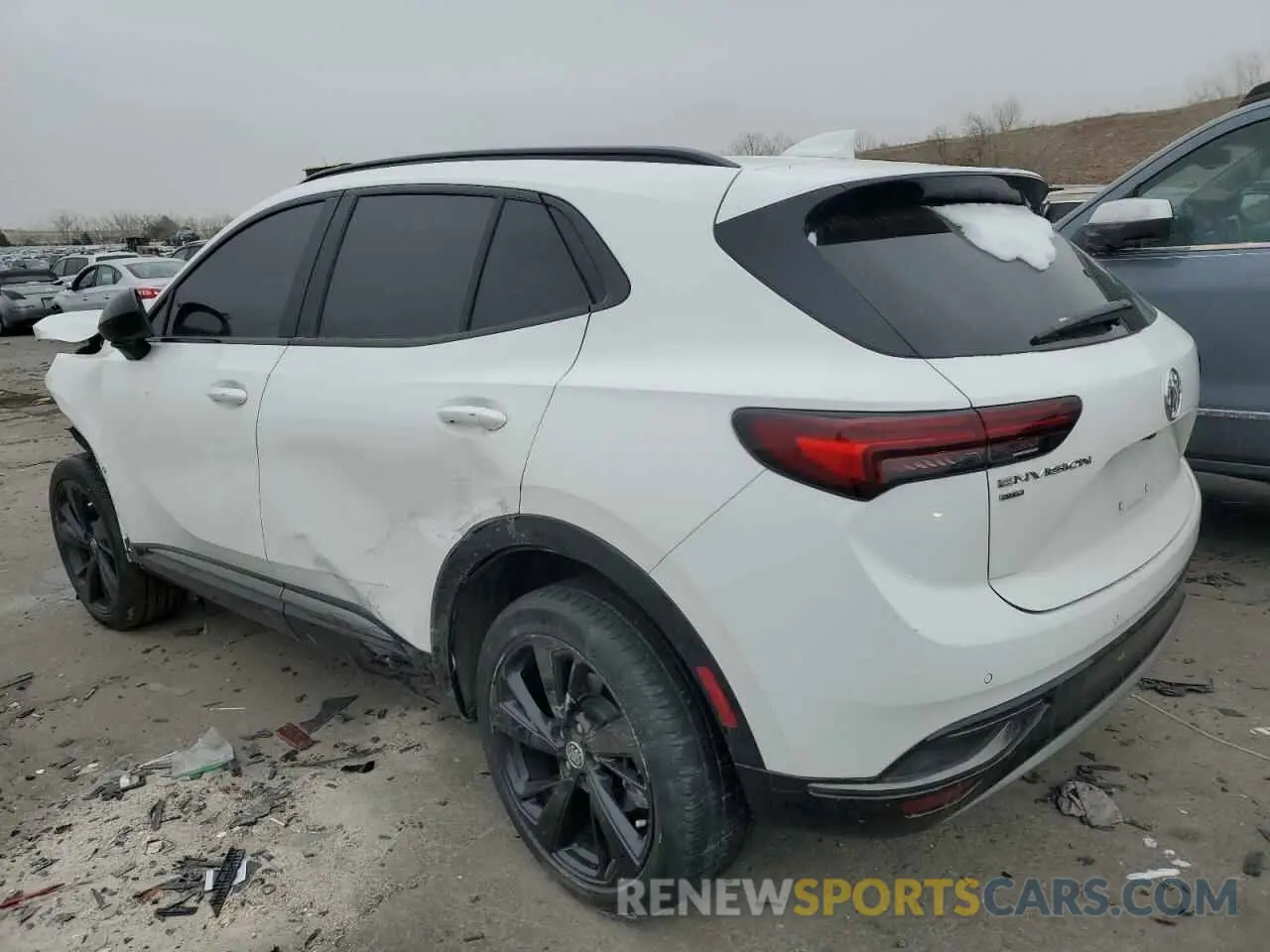 2 fotografías del automóvil dañado LRBFZPR4XND110227 BUICK ENVISION 2022