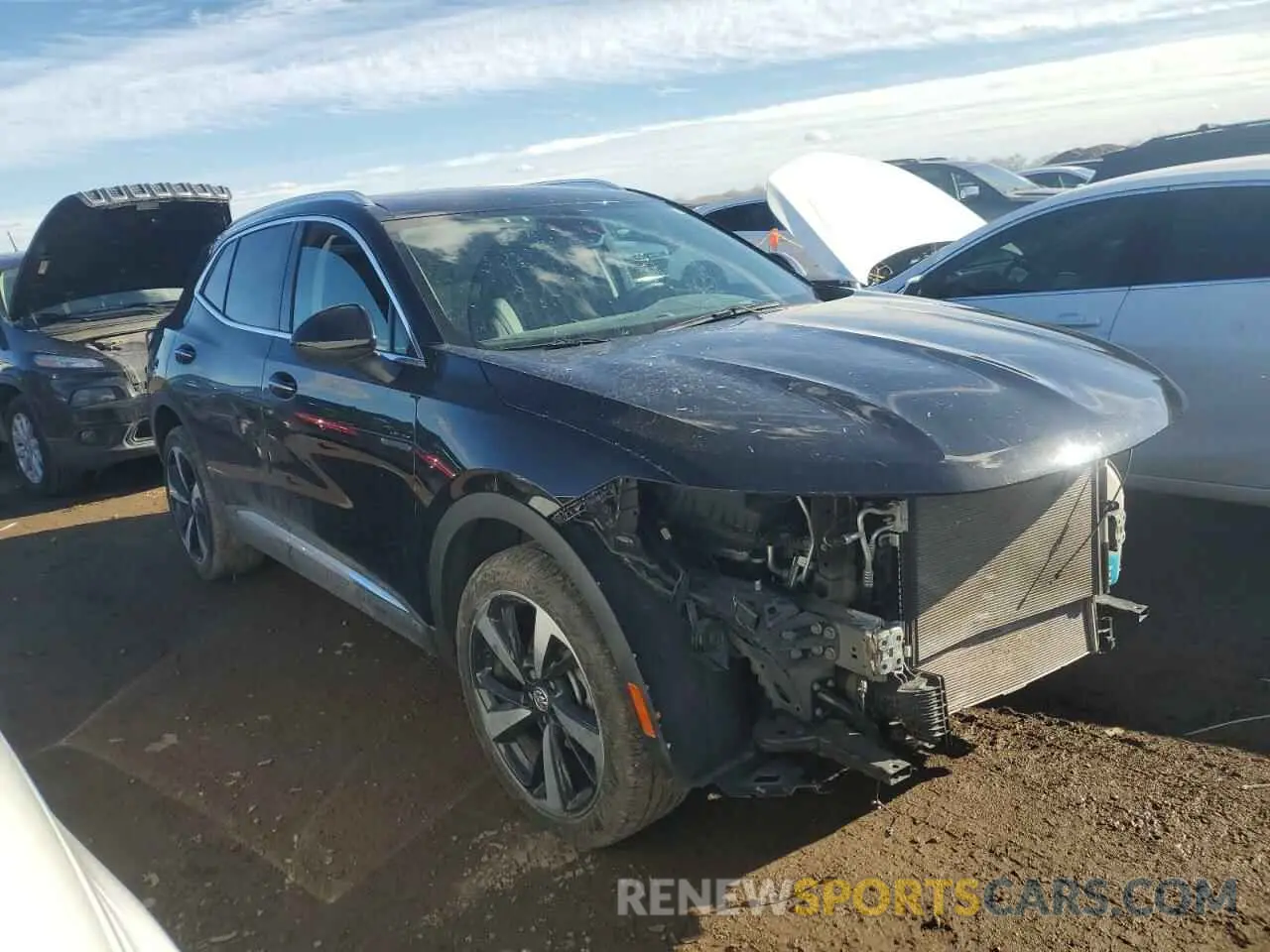 4 fotografías del automóvil dañado LRBFZPR4XND128890 BUICK ENVISION 2022