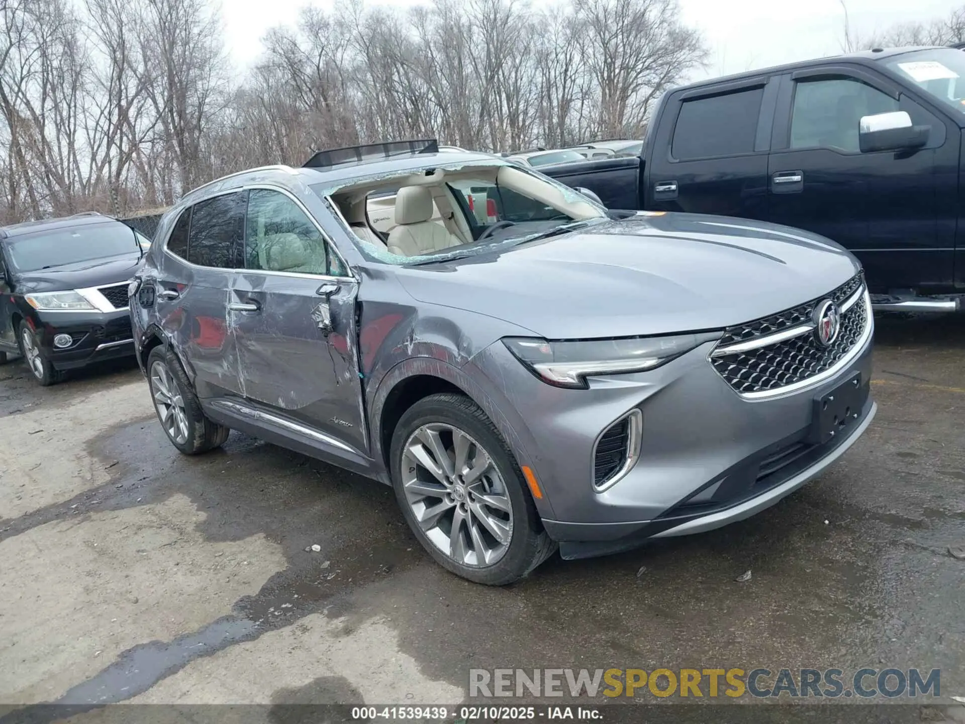 1 fotografías del automóvil dañado LRBFZRR43ND031641 BUICK ENVISION 2022