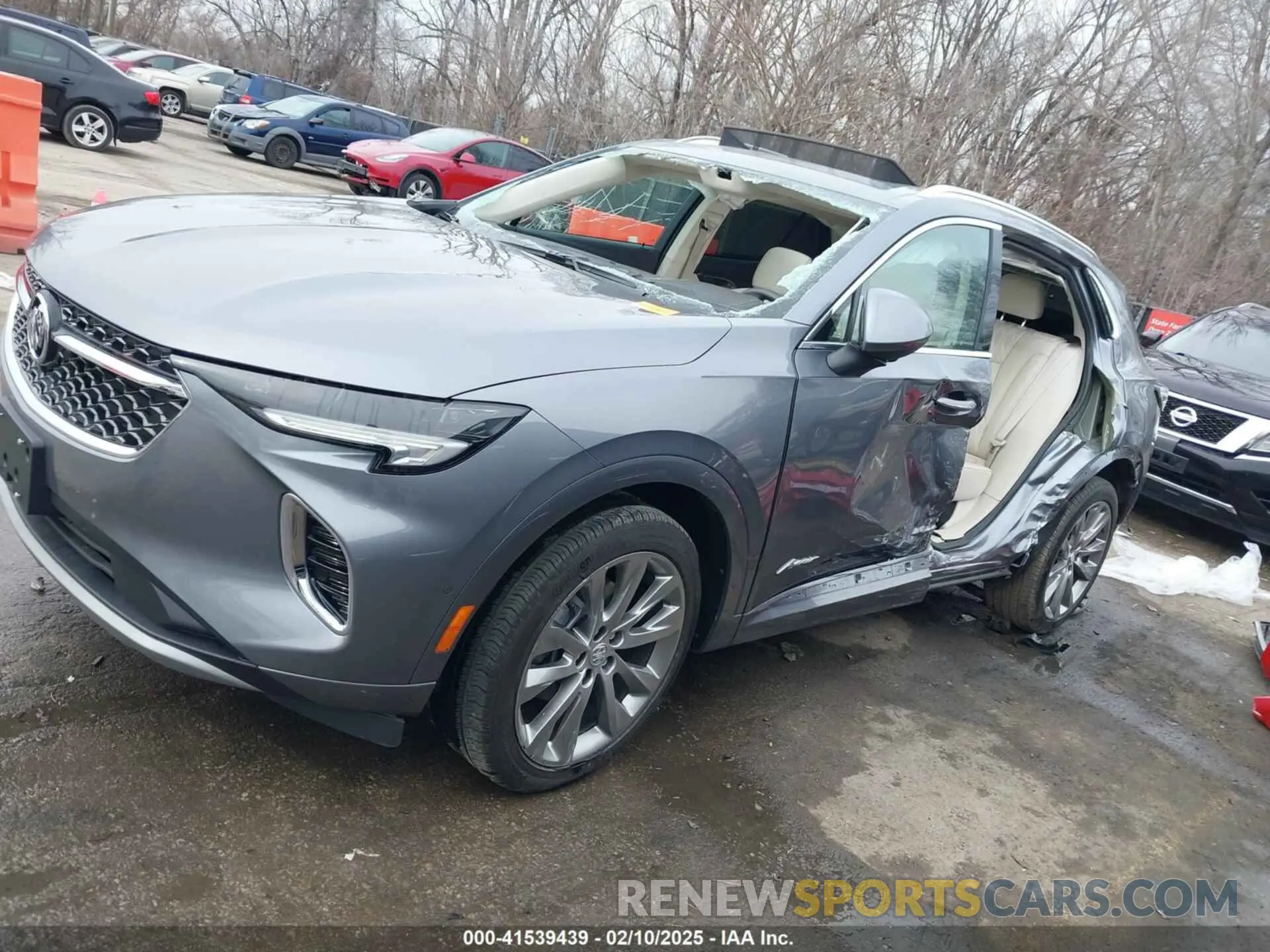 15 fotografías del automóvil dañado LRBFZRR43ND031641 BUICK ENVISION 2022