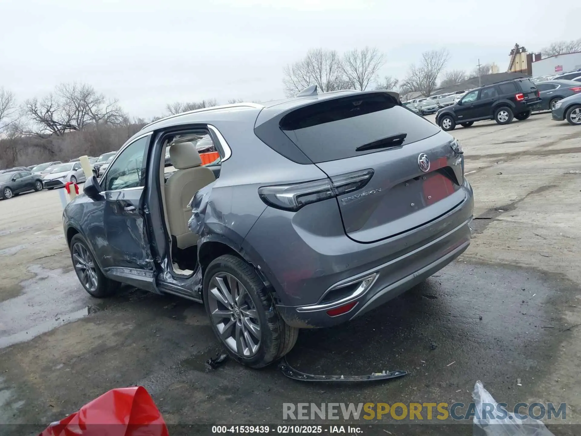 3 fotografías del automóvil dañado LRBFZRR43ND031641 BUICK ENVISION 2022