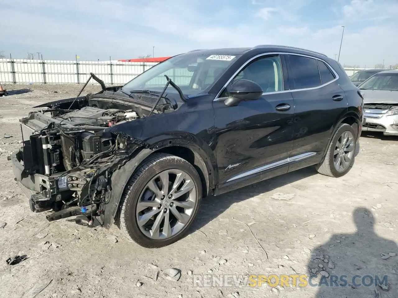1 fotografías del automóvil dañado LRBFZRR43ND042588 BUICK ENVISION 2022