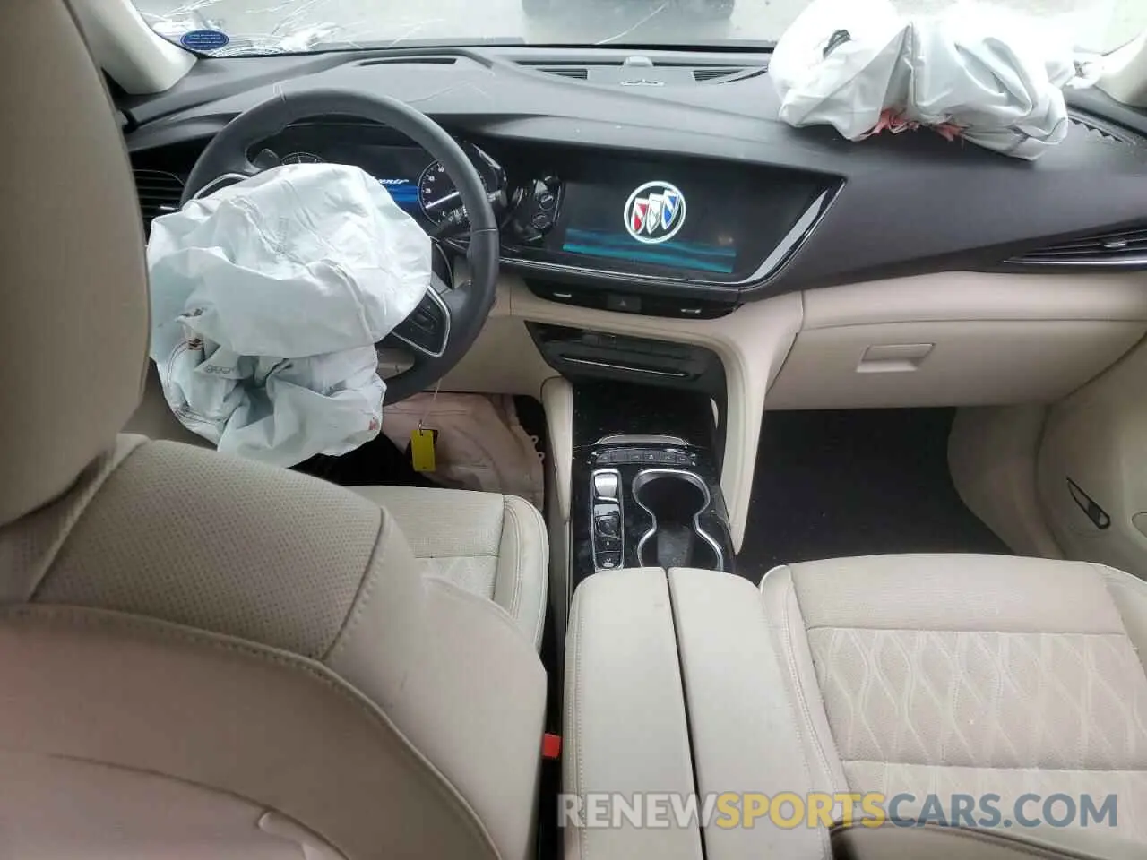 8 fotografías del automóvil dañado LRBFZRR43ND077308 BUICK ENVISION 2022