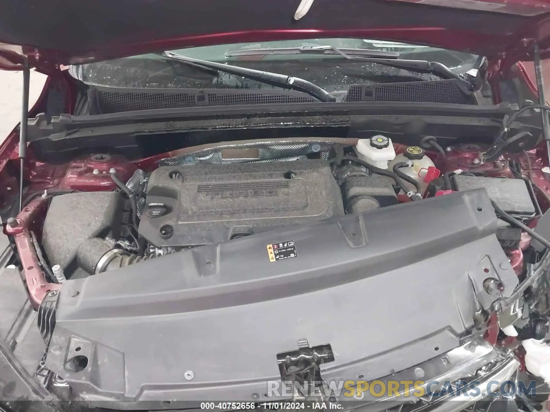 10 fotografías del automóvil dañado LRBFZSR40ND049473 BUICK ENVISION 2022