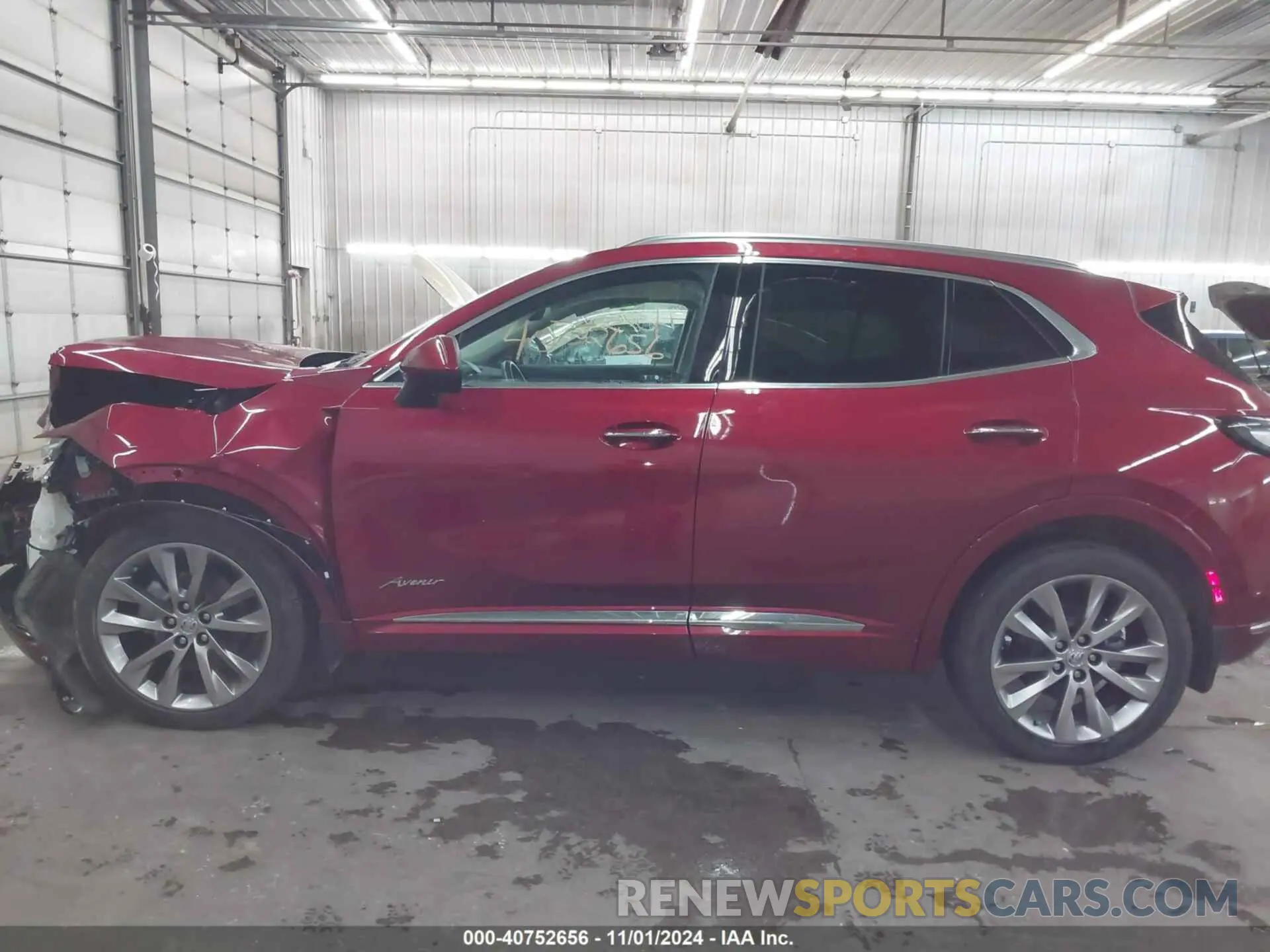 13 fotografías del automóvil dañado LRBFZSR40ND049473 BUICK ENVISION 2022