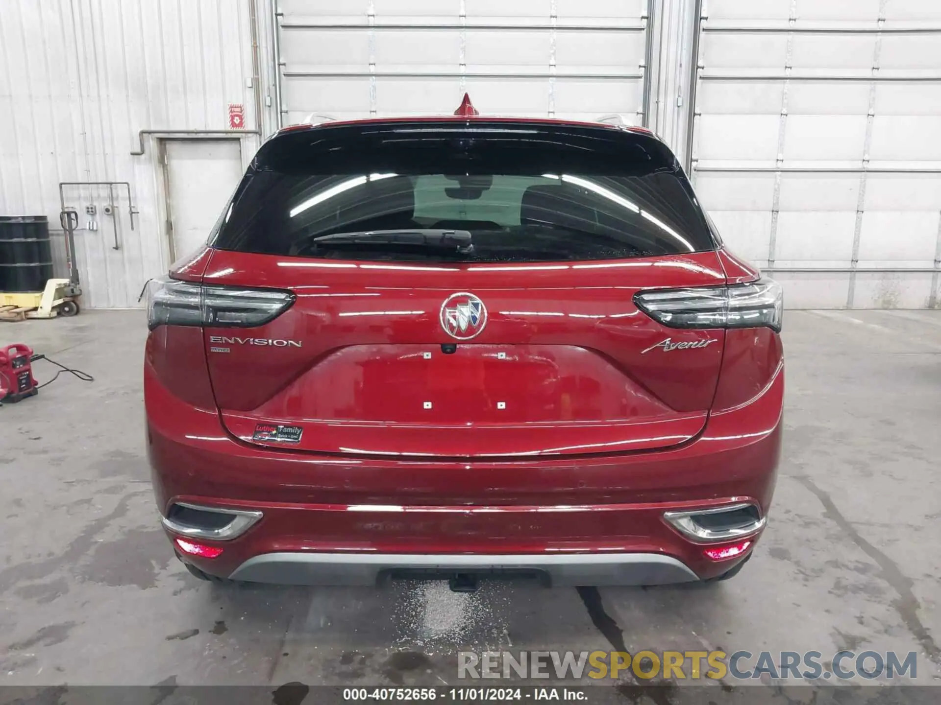 15 fotografías del automóvil dañado LRBFZSR40ND049473 BUICK ENVISION 2022