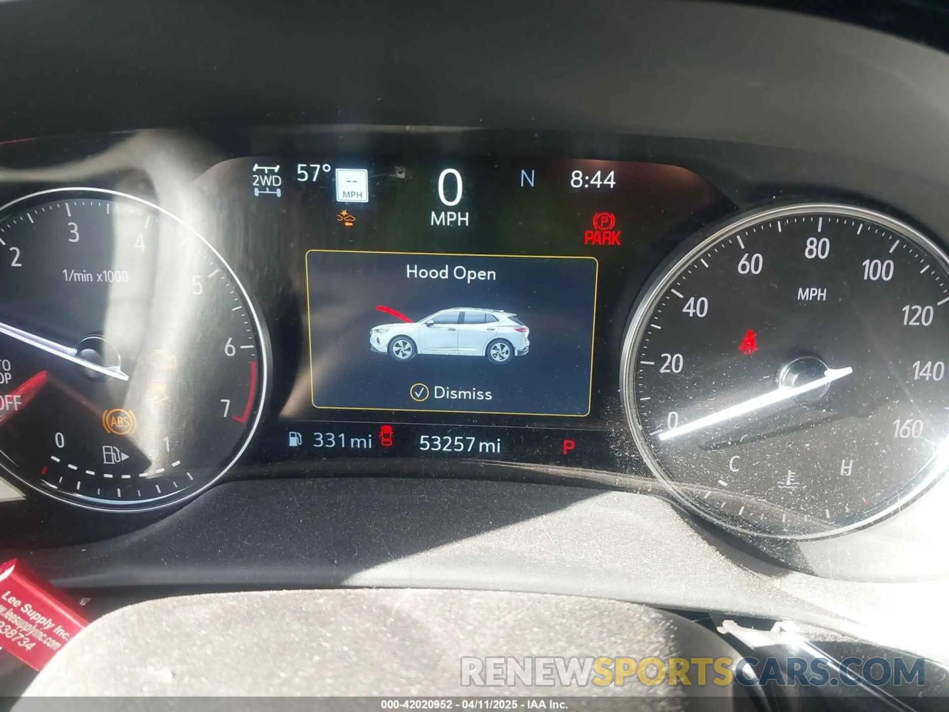 7 fotografías del automóvil dañado LRBFZSR45ND077205 BUICK ENVISION 2022