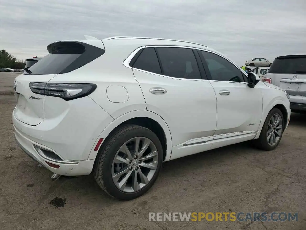 3 fotografías del automóvil dañado LRBFZSR48ND015376 BUICK ENVISION 2022