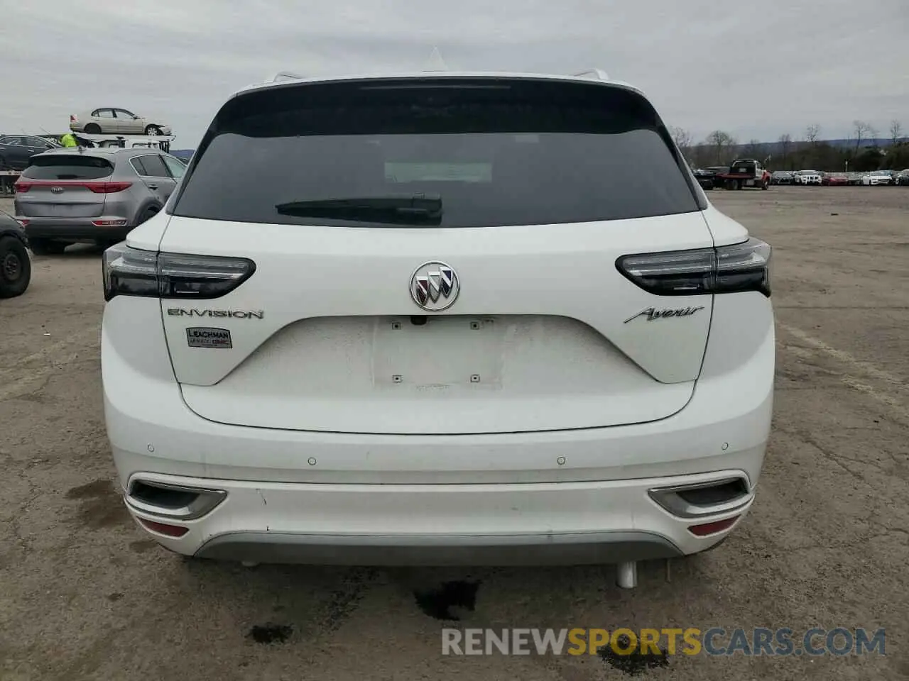 6 fotografías del automóvil dañado LRBFZSR48ND015376 BUICK ENVISION 2022