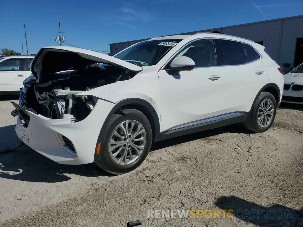 1 fotografías del automóvil dañado LRBAZLR41PD038601 BUICK ENVISION 2023