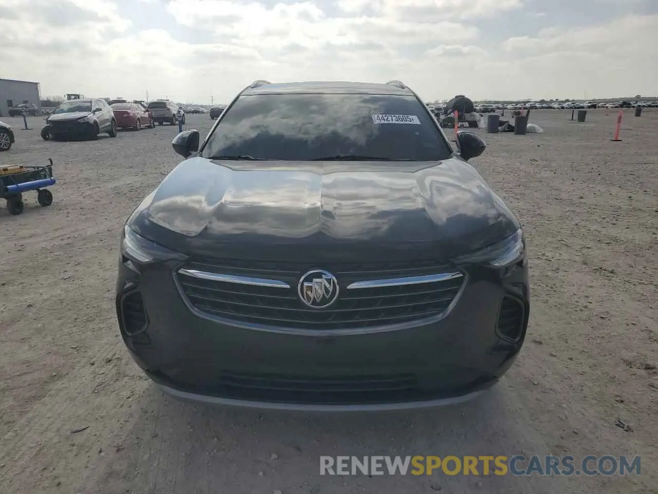 5 fotografías del automóvil dañado LRBAZLR41PD067645 BUICK ENVISION 2023