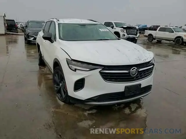 14 fotografías del automóvil dañado LRBAZLR42PD031320 BUICK ENVISION 2023