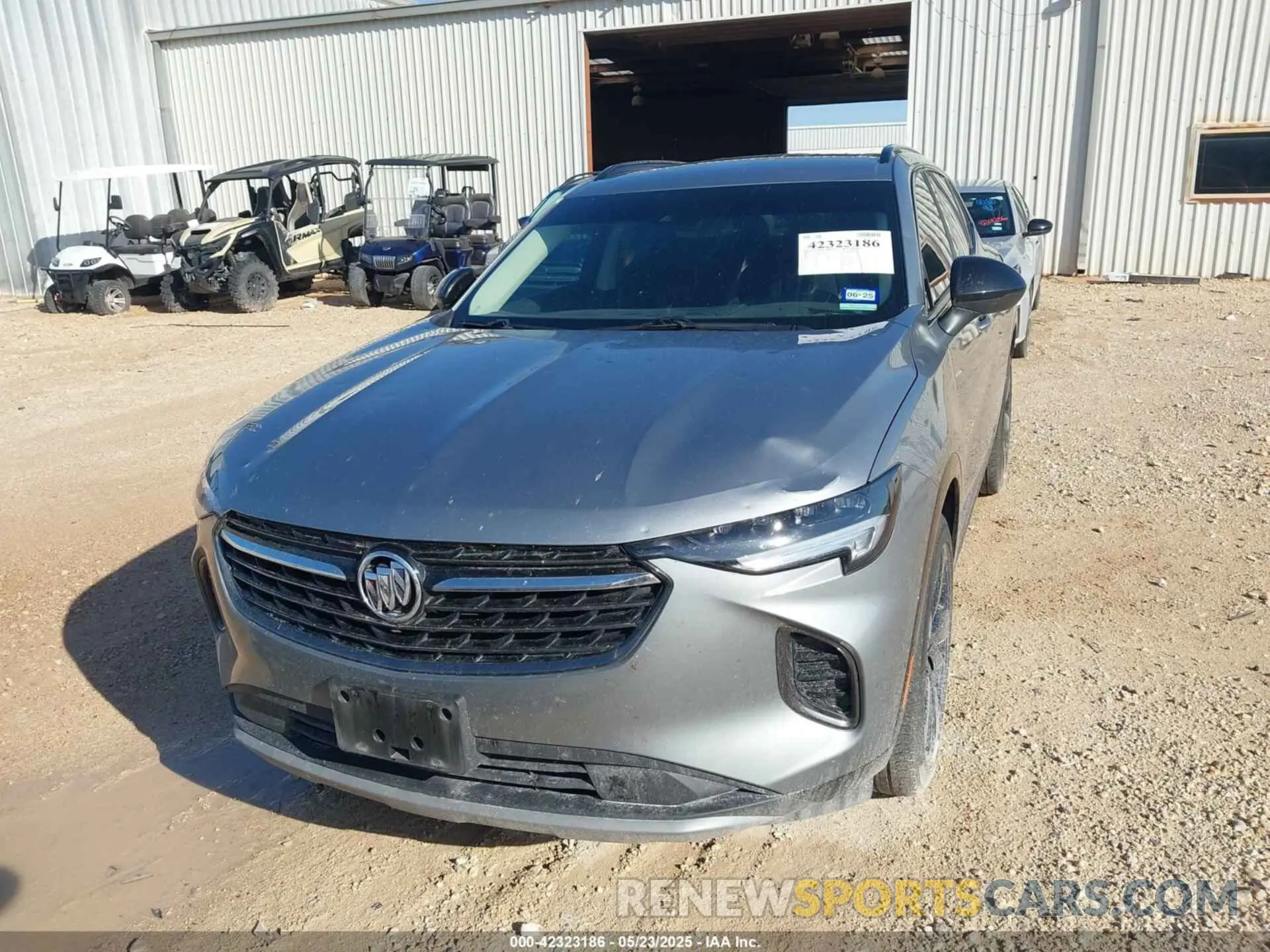 12 fotografías del automóvil dañado LRBAZLR43PD143821 BUICK ENVISION 2023