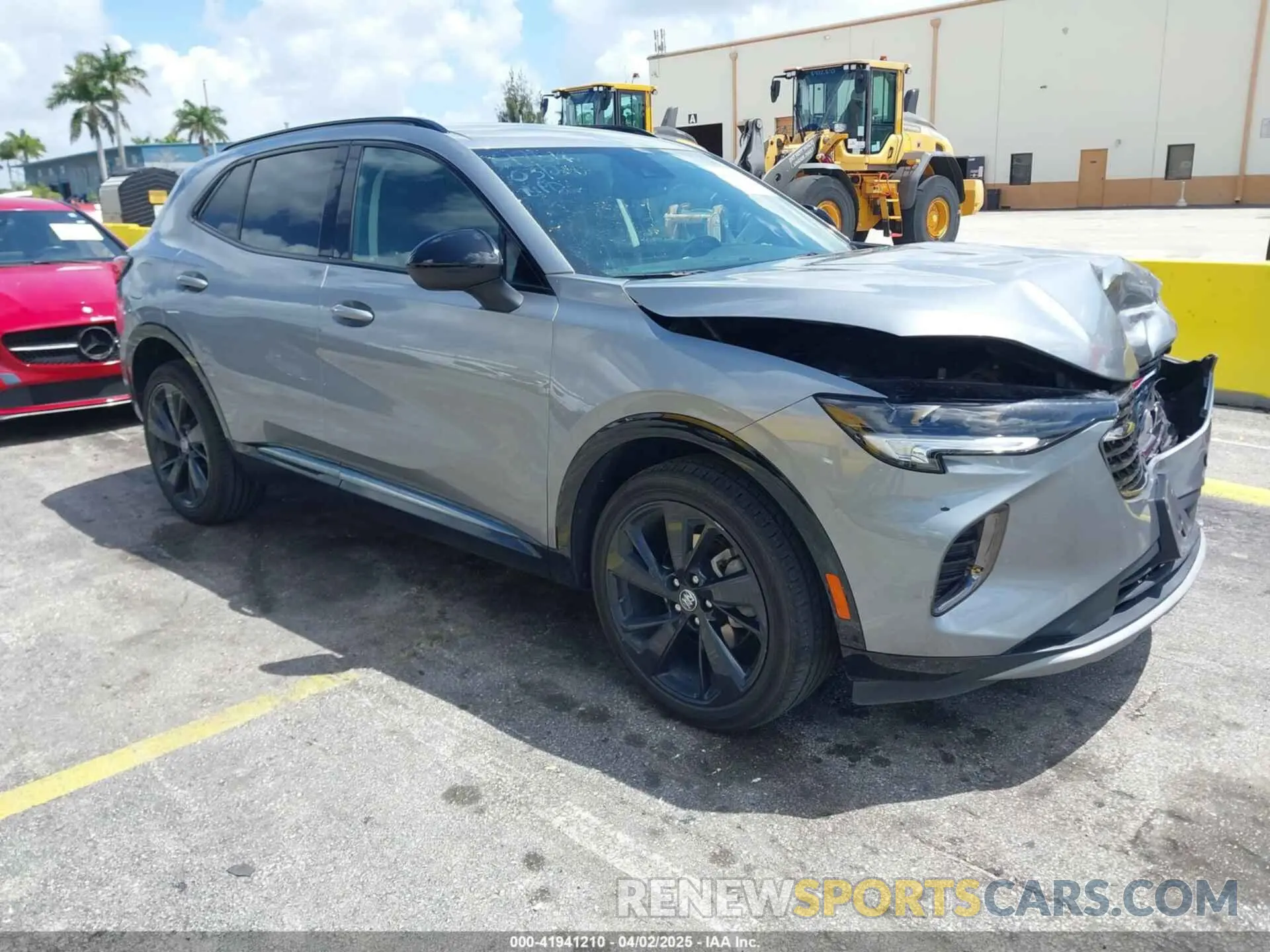 1 fotografías del automóvil dañado LRBAZLR44PD099764 BUICK ENVISION 2023