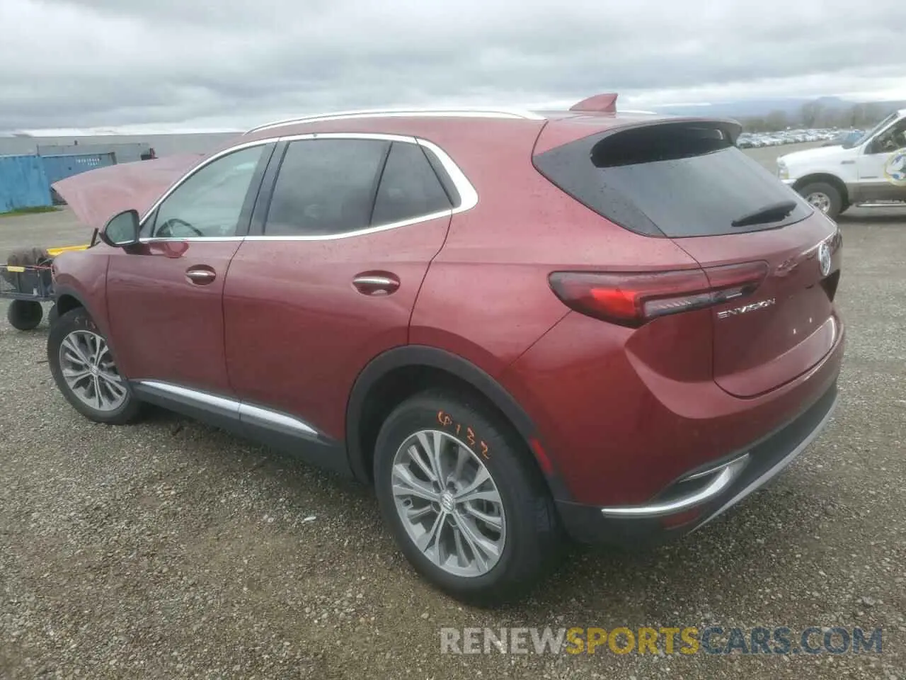 2 fotografías del automóvil dañado LRBAZLR45PD036074 BUICK ENVISION 2023