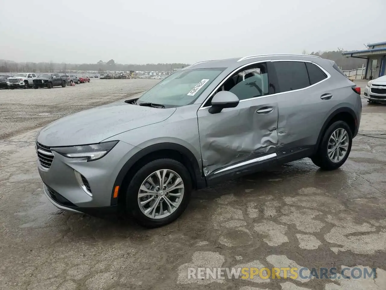1 fotografías del automóvil dañado LRBAZLR46PD097434 BUICK ENVISION 2023