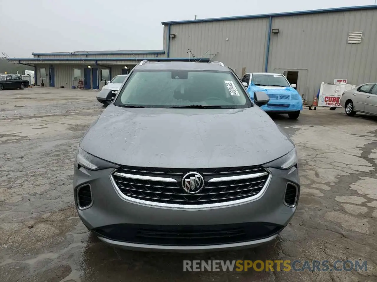 5 fotografías del automóvil dañado LRBAZLR46PD097434 BUICK ENVISION 2023