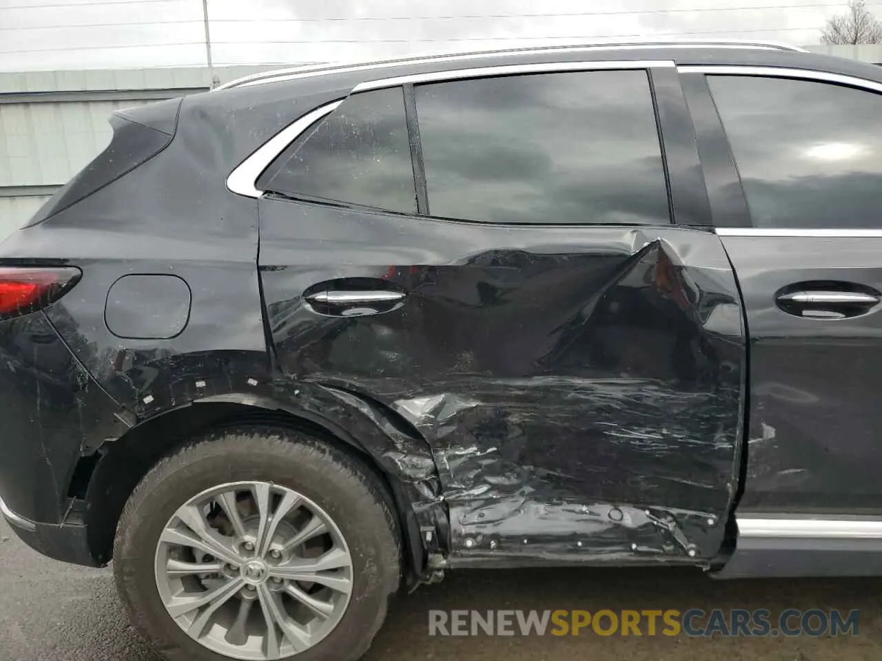 10 fotografías del automóvil dañado LRBAZLR47PD031569 BUICK ENVISION 2023