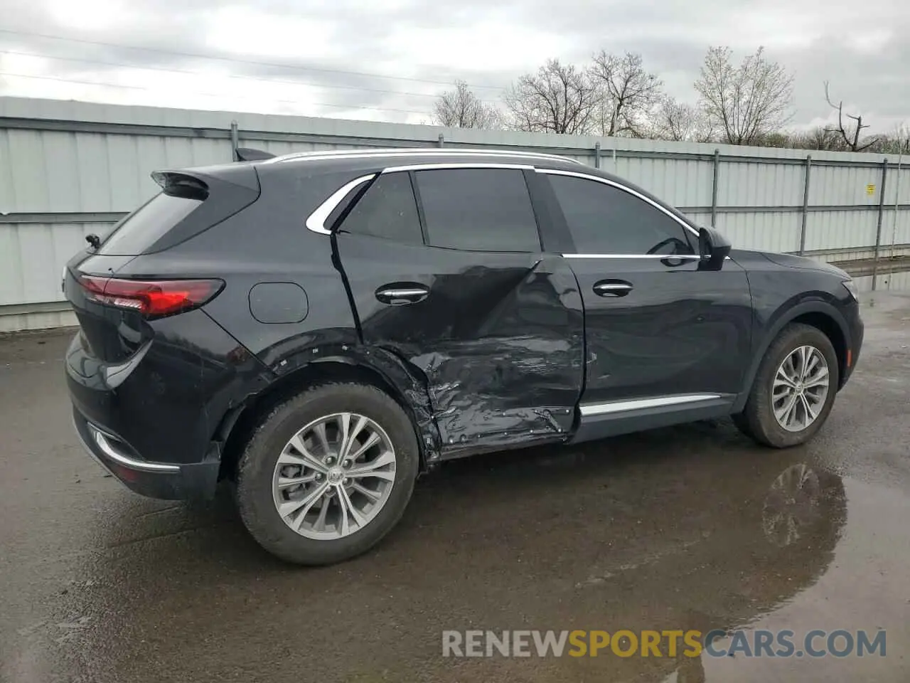 3 fotografías del automóvil dañado LRBAZLR47PD031569 BUICK ENVISION 2023
