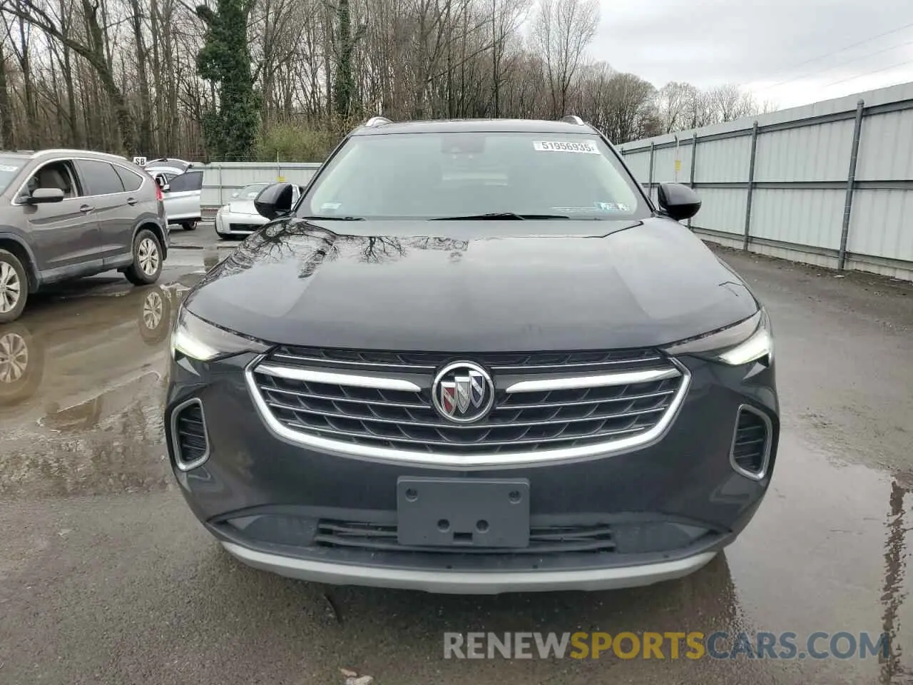 5 fotografías del automóvil dañado LRBAZLR47PD031569 BUICK ENVISION 2023