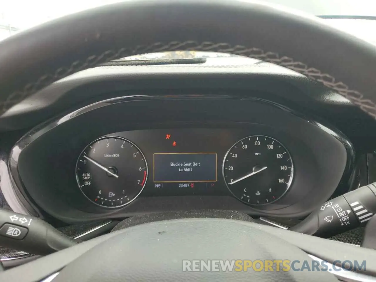 9 fotografías del automóvil dañado LRBAZLR47PD031569 BUICK ENVISION 2023