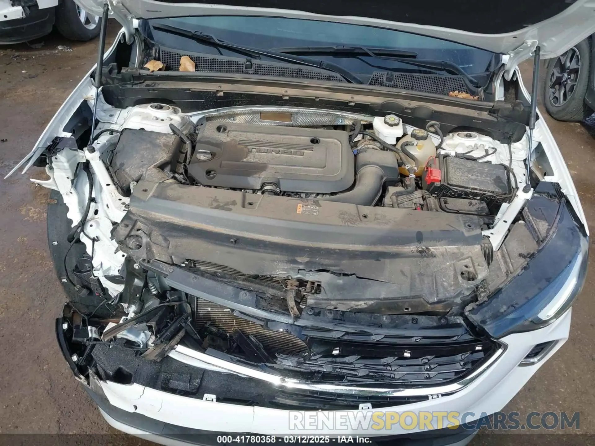 10 fotografías del automóvil dañado LRBAZLR47PD060294 BUICK ENVISION 2023