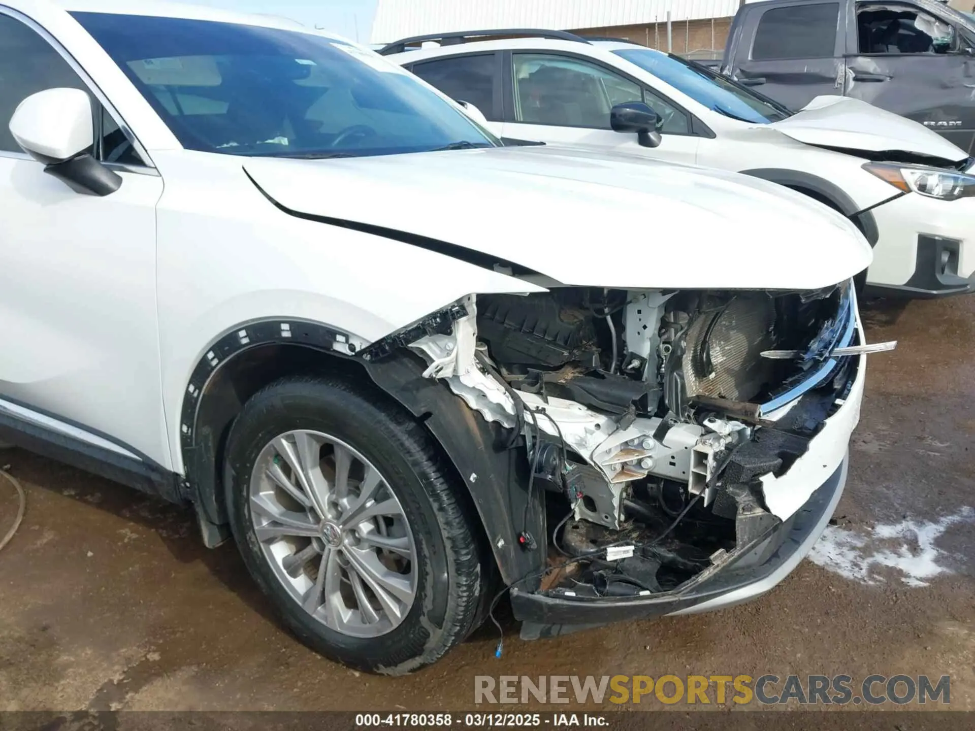 6 fotografías del automóvil dañado LRBAZLR47PD060294 BUICK ENVISION 2023