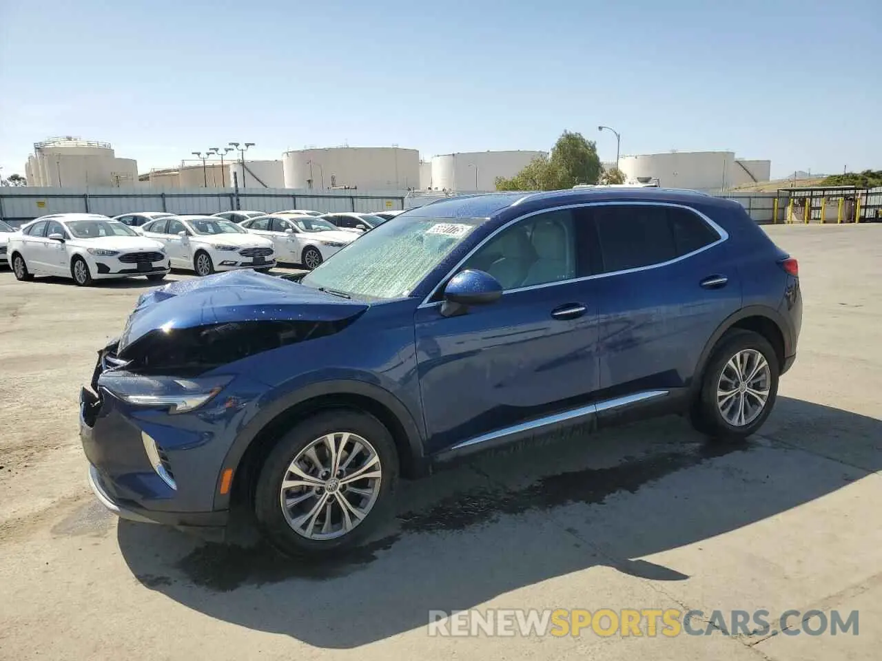 1 fotografías del automóvil dañado LRBAZLR48PD065231 BUICK ENVISION 2023