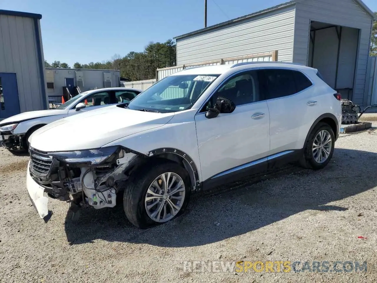 1 fotografías del automóvil dañado LRBAZLR48PD074642 BUICK ENVISION 2023