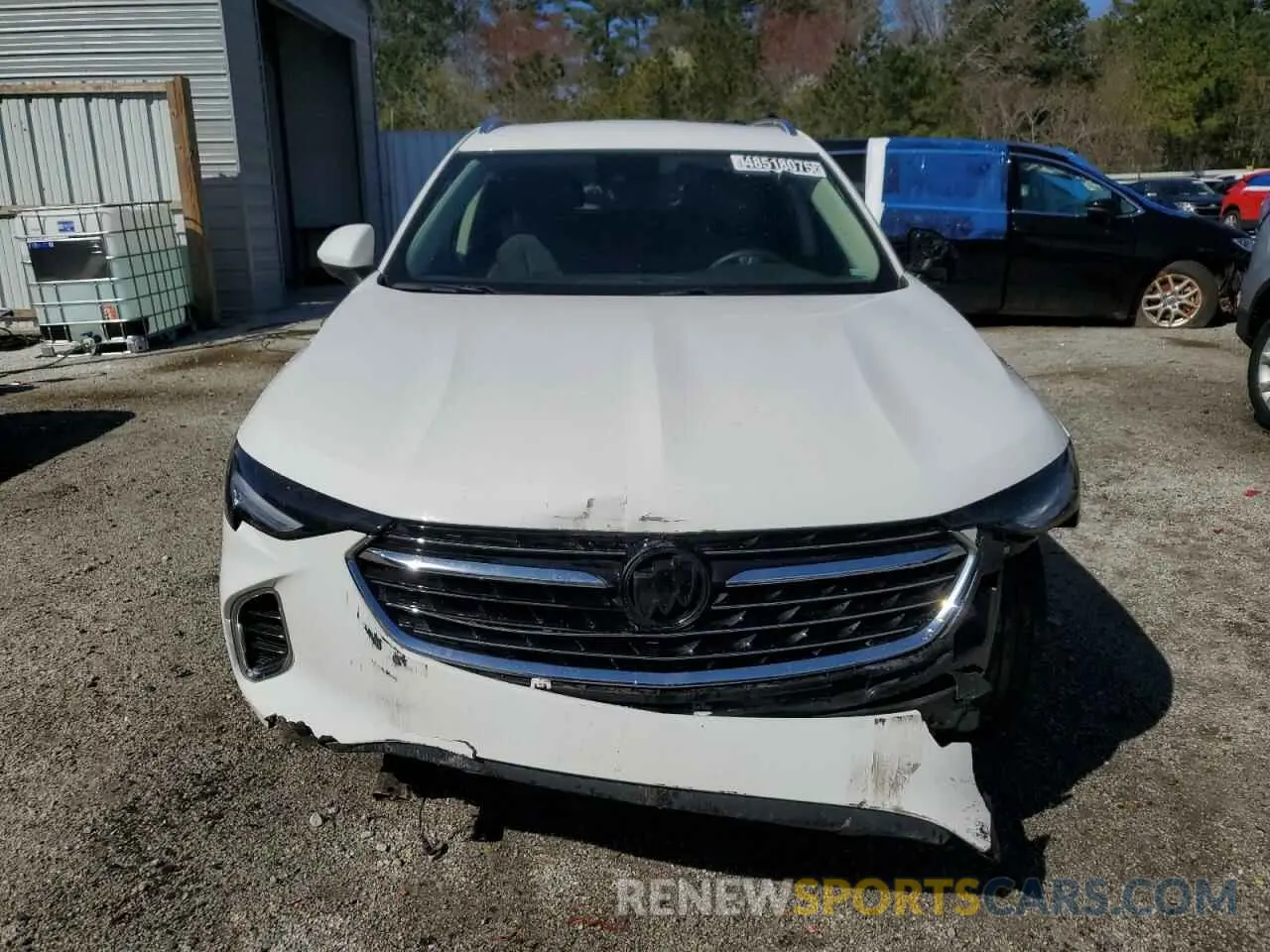 5 fotografías del automóvil dañado LRBAZLR48PD074642 BUICK ENVISION 2023