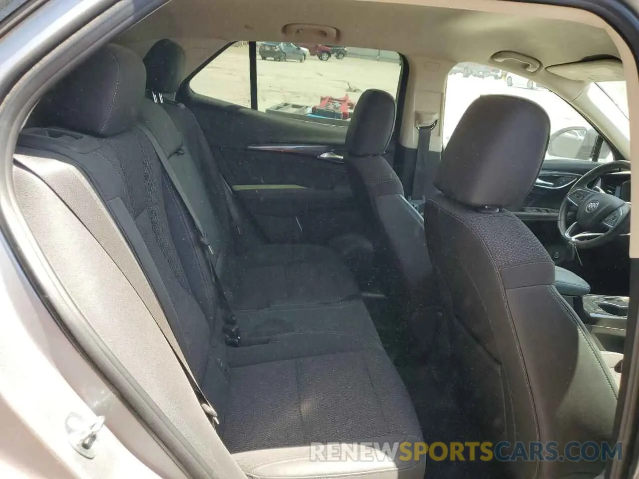 10 fotografías del automóvil dañado LRBAZLR48PD098763 BUICK ENVISION 2023