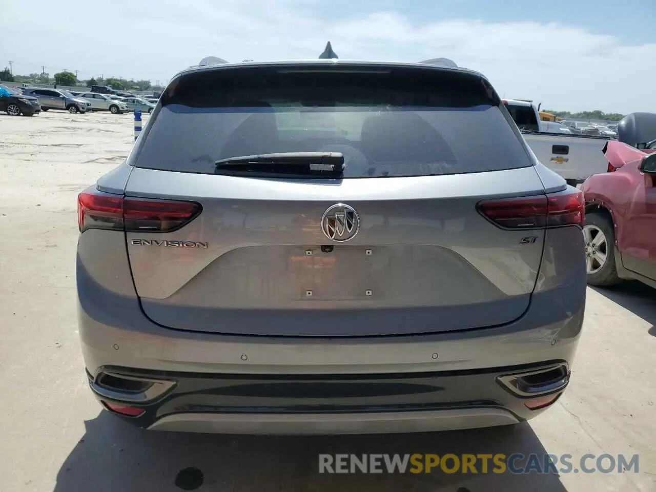 6 fotografías del automóvil dañado LRBAZLR48PD098763 BUICK ENVISION 2023