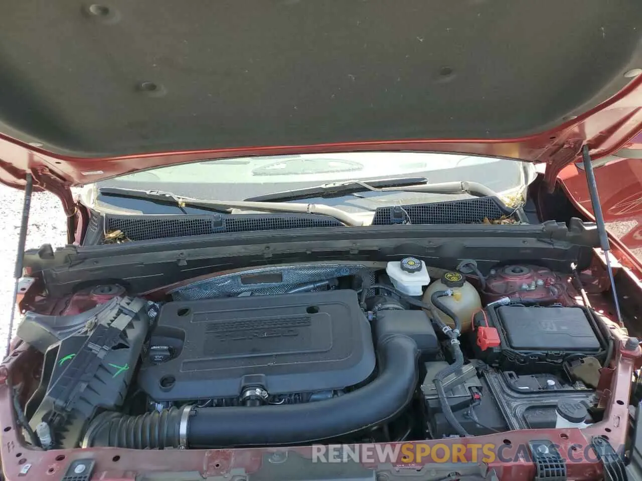 12 fotografías del automóvil dañado LRBAZLR4XPD019237 BUICK ENVISION 2023