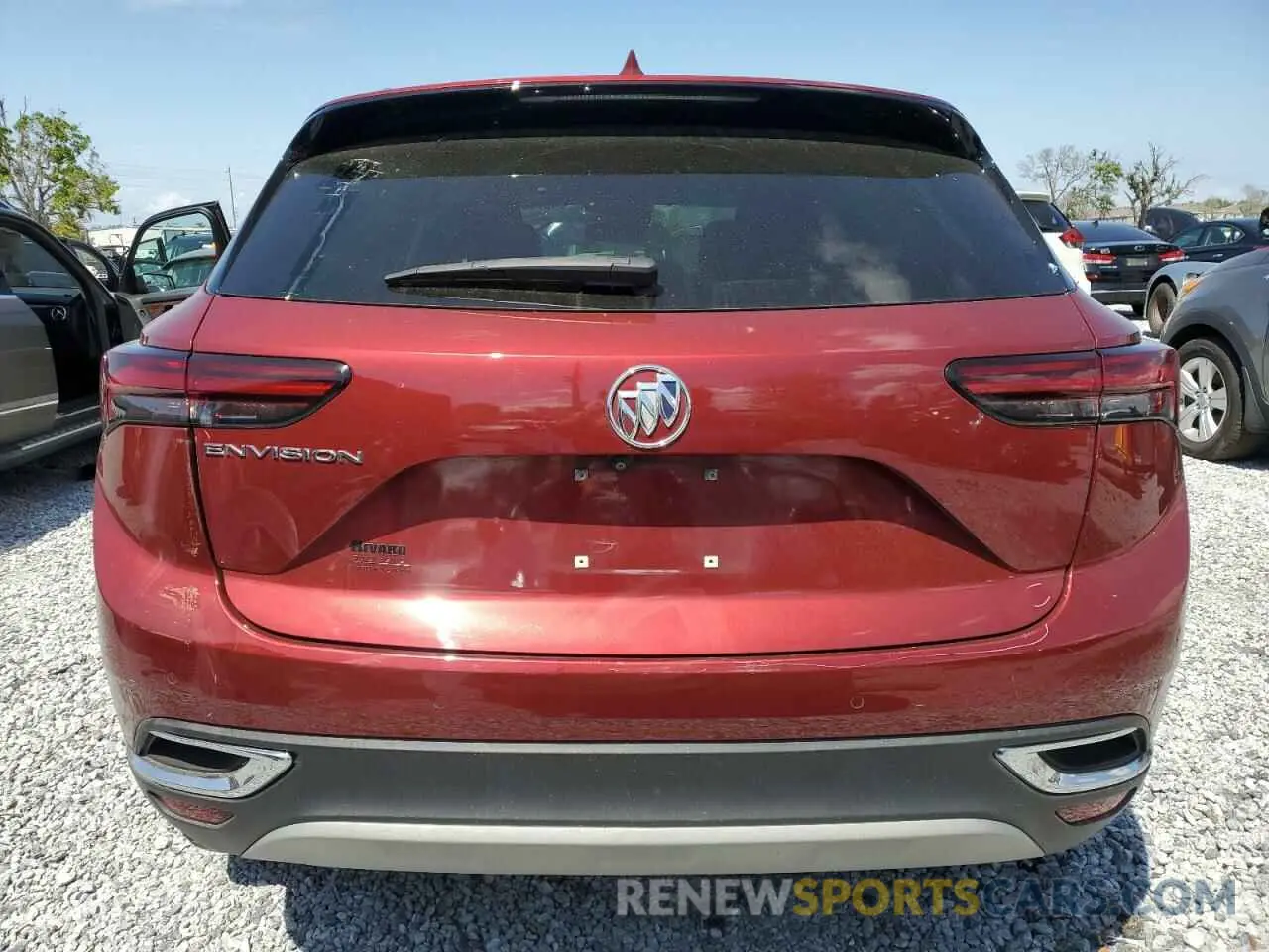 6 fotografías del automóvil dañado LRBAZLR4XPD019237 BUICK ENVISION 2023