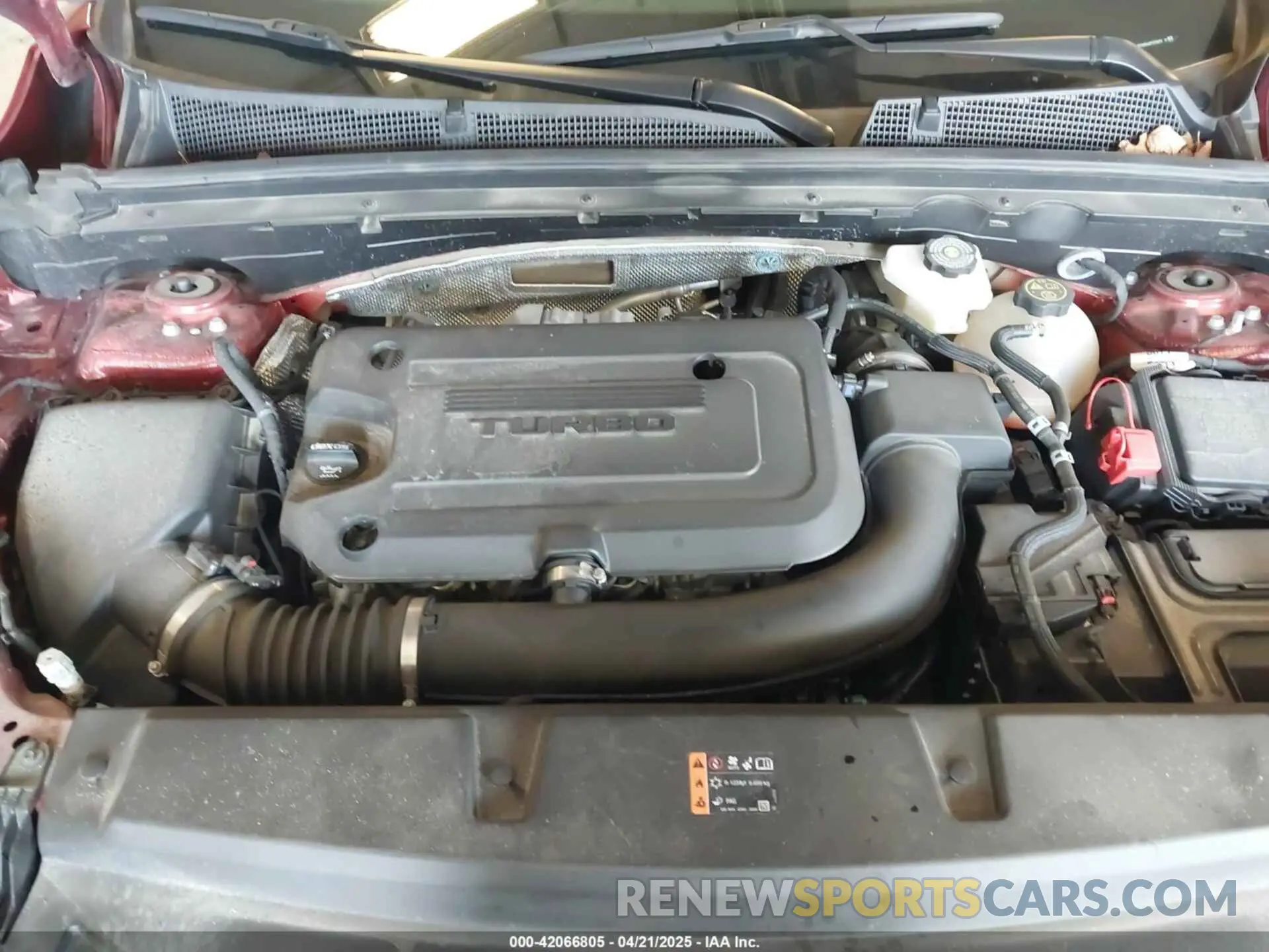 10 fotografías del automóvil dañado LRBFZMR44PD076674 BUICK ENVISION 2023