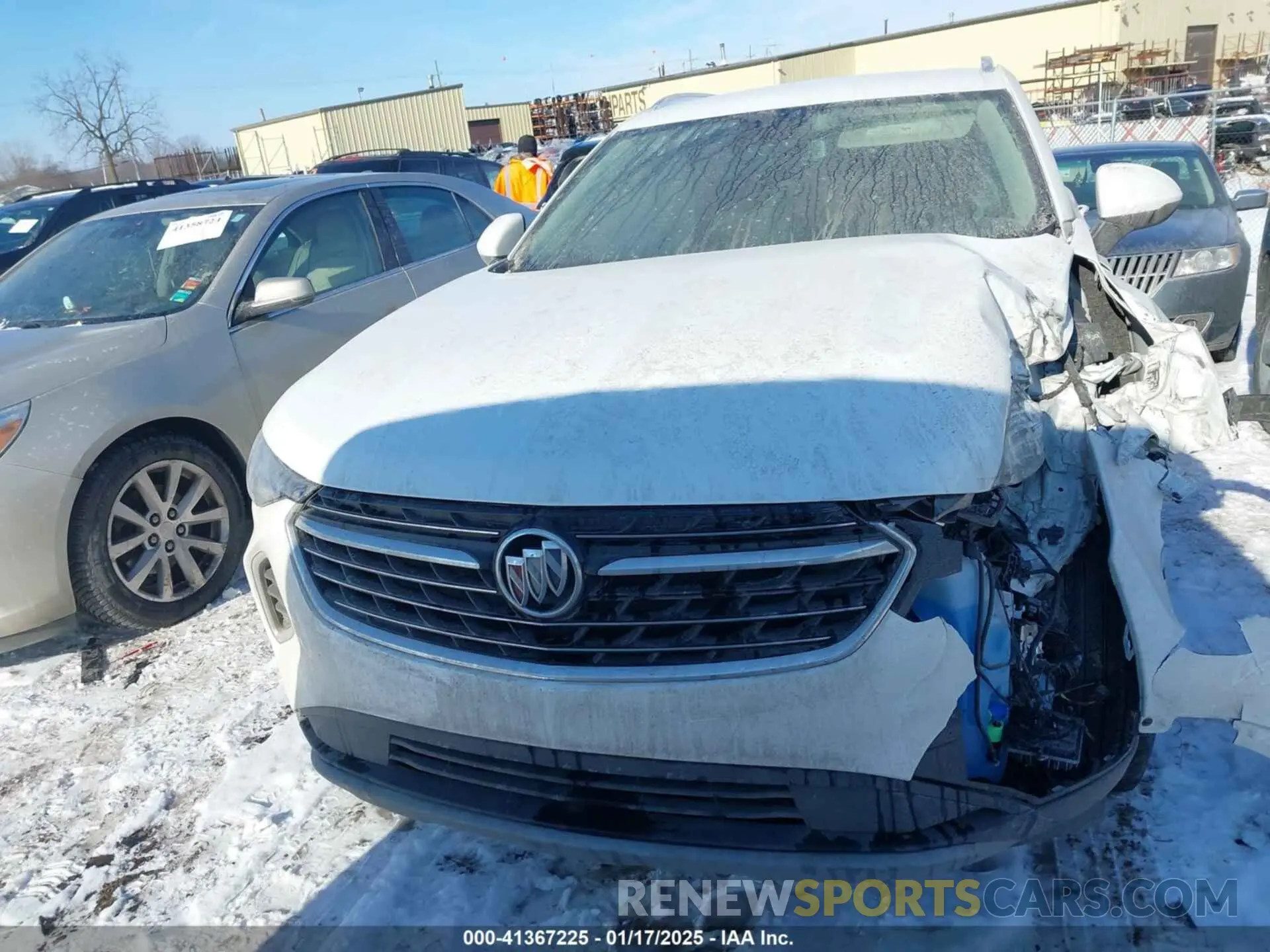 12 fotografías del automóvil dañado LRBFZMR45PD019996 BUICK ENVISION 2023