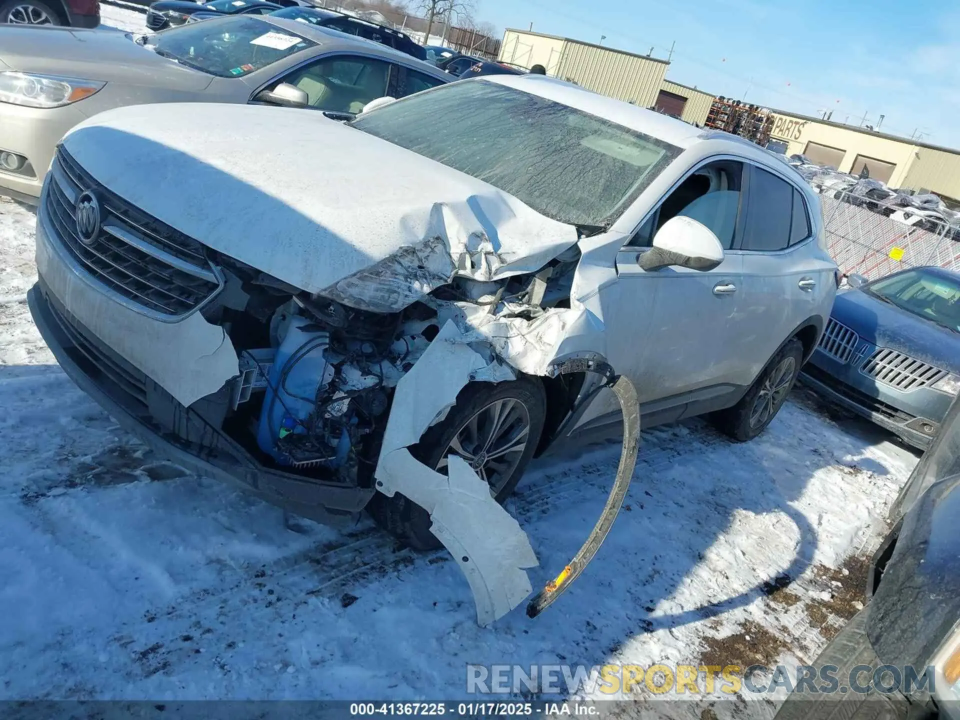 2 fotografías del automóvil dañado LRBFZMR45PD019996 BUICK ENVISION 2023