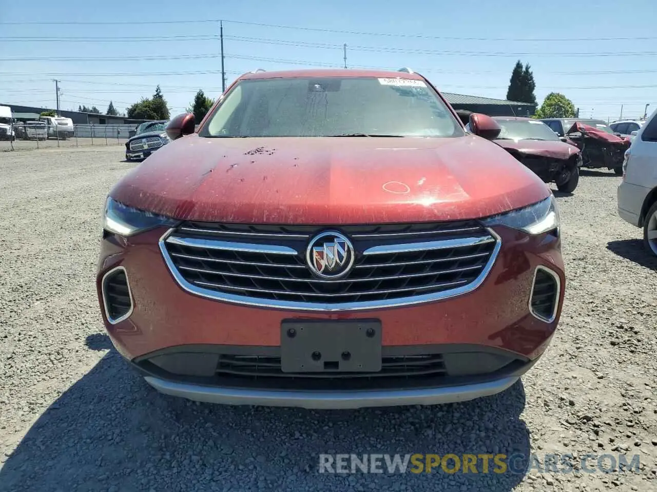 5 fotografías del automóvil dañado LRBFZMR45PD080703 BUICK ENVISION 2023