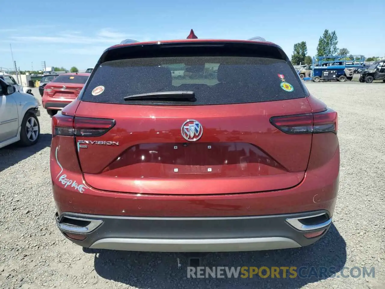 6 fotografías del automóvil dañado LRBFZMR45PD080703 BUICK ENVISION 2023