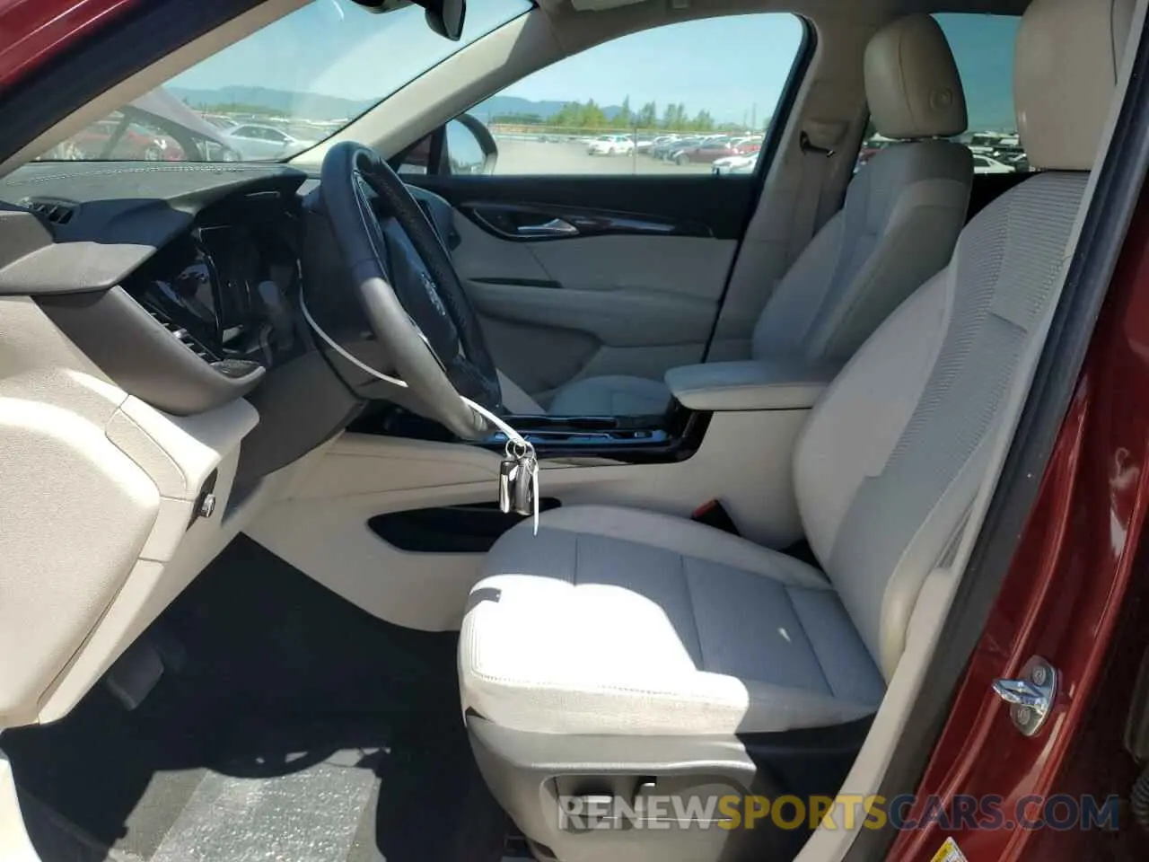 7 fotografías del automóvil dañado LRBFZMR45PD080703 BUICK ENVISION 2023