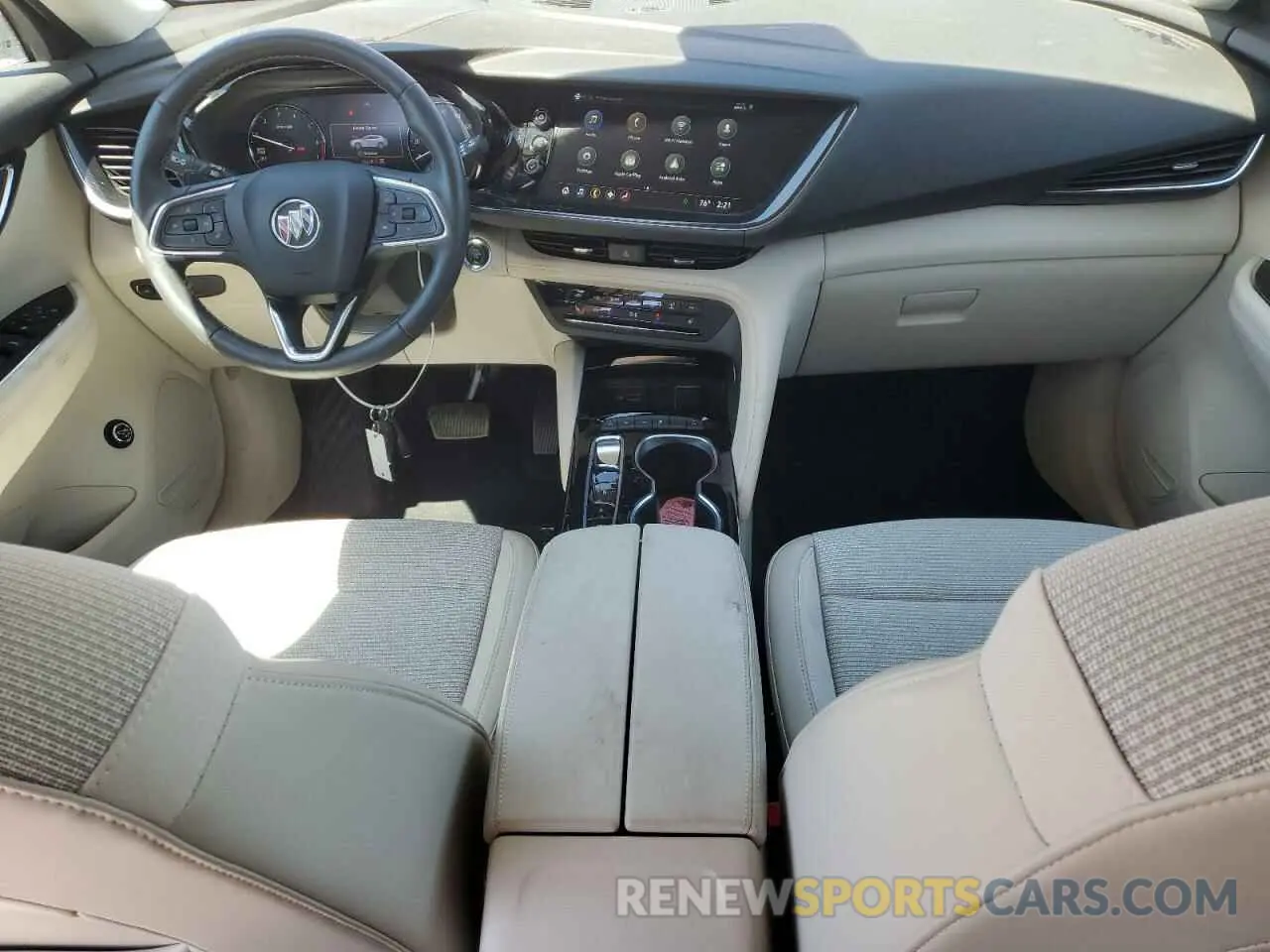 8 fotografías del automóvil dañado LRBFZMR45PD080703 BUICK ENVISION 2023