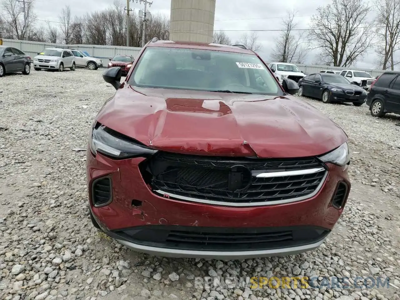 5 fotografías del automóvil dañado LRBFZMR47PD021734 BUICK ENVISION 2023