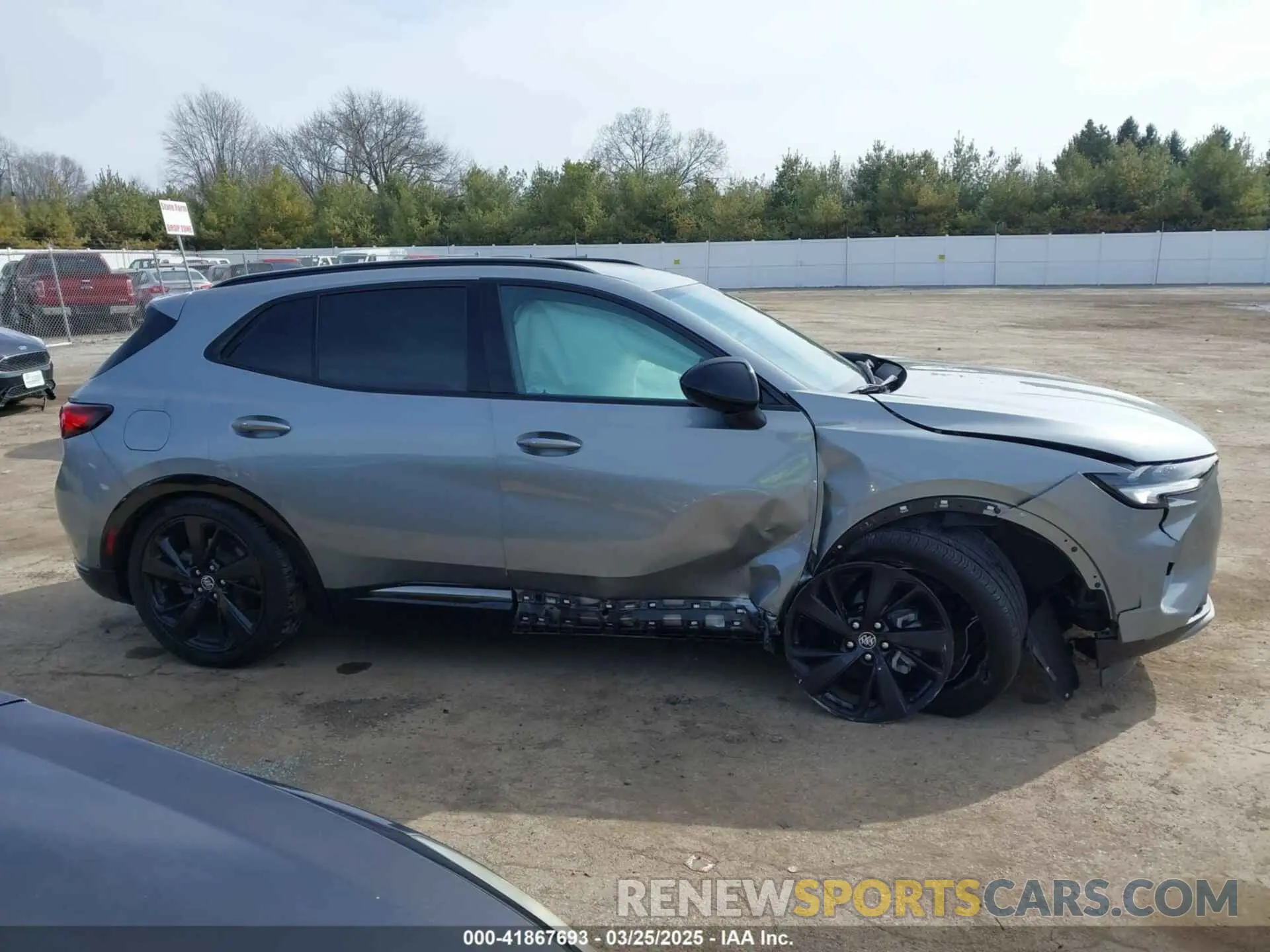 13 fotografías del automóvil dañado LRBFZMR47PD037402 BUICK ENVISION 2023