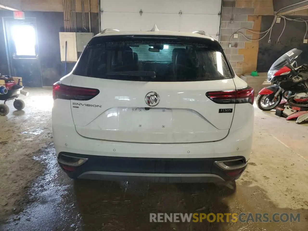 6 fotografías del automóvil dañado LRBFZMR47PD179698 BUICK ENVISION 2023
