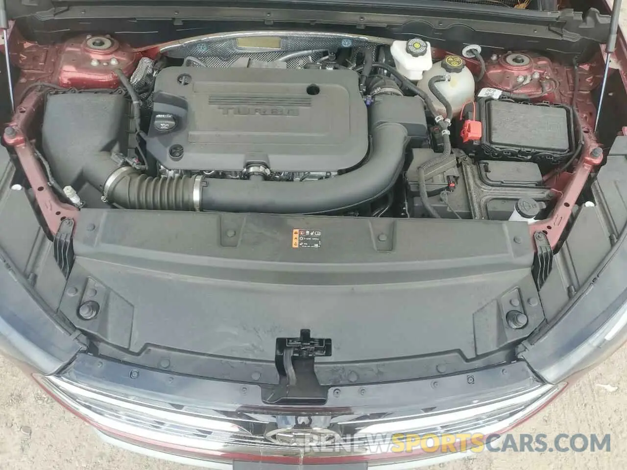 13 fotografías del automóvil dañado LRBFZNR40PD055942 BUICK ENVISION 2023