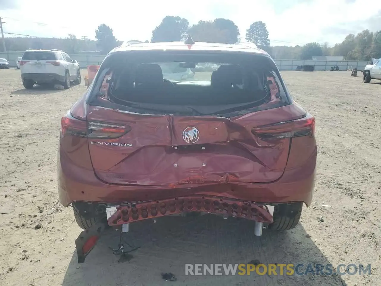 6 fotografías del automóvil dañado LRBFZNR40PD055942 BUICK ENVISION 2023