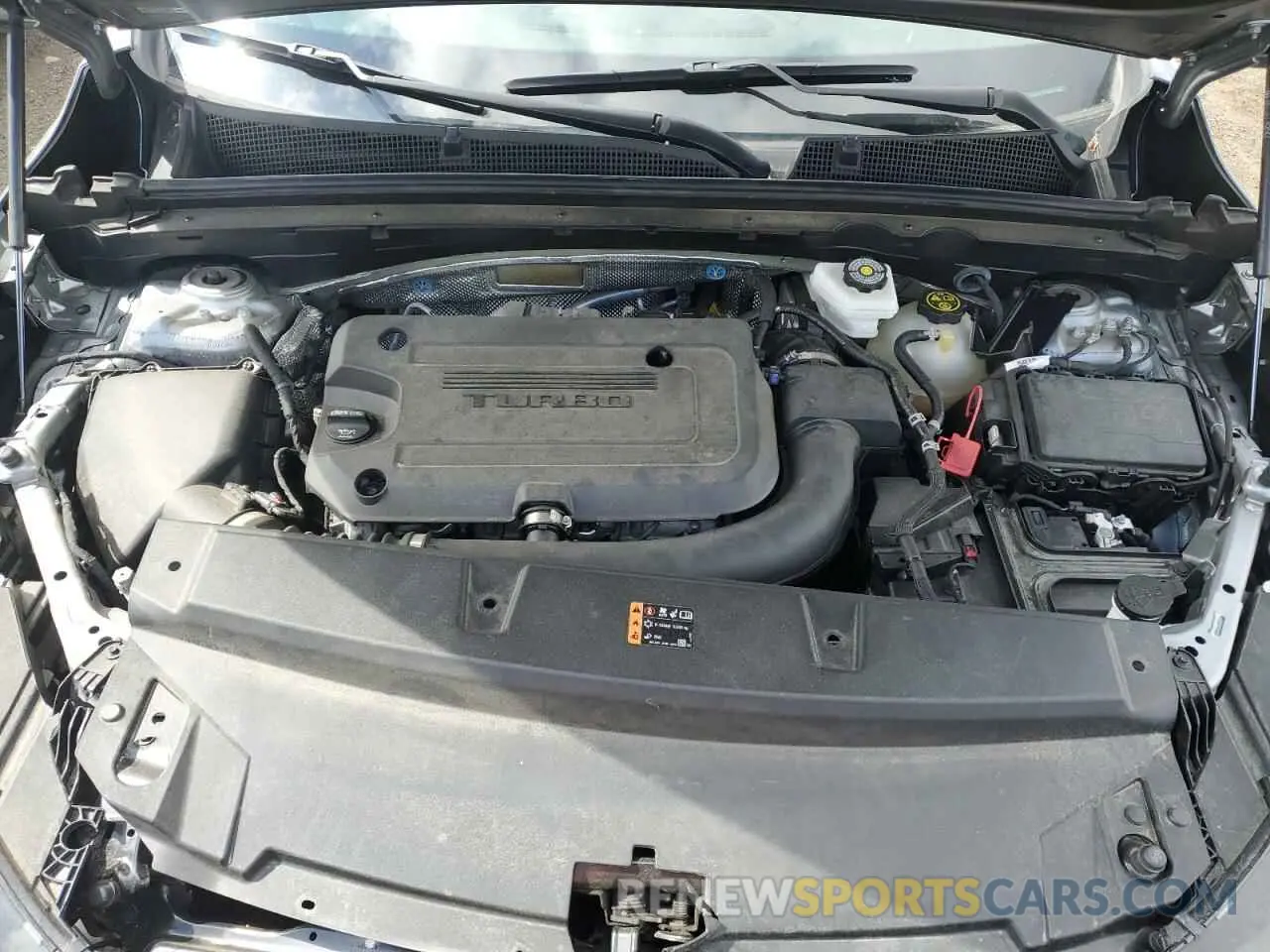 12 fotografías del automóvil dañado LRBFZNR40PD072529 BUICK ENVISION 2023