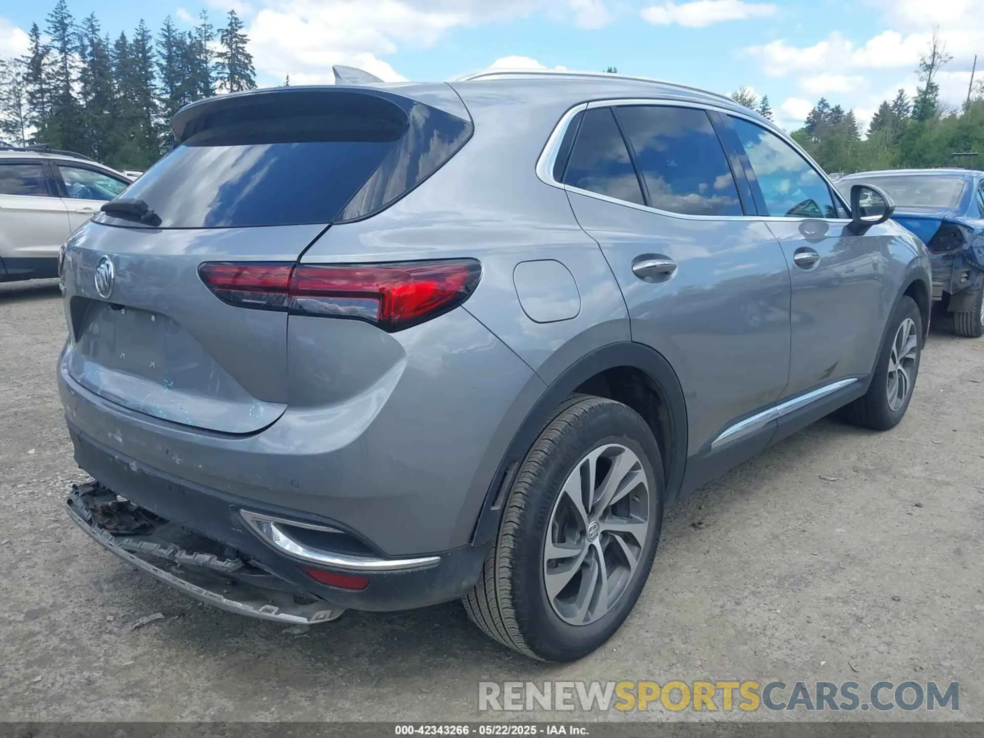4 fotografías del automóvil dañado LRBFZNR40PD086284 BUICK ENVISION 2023
